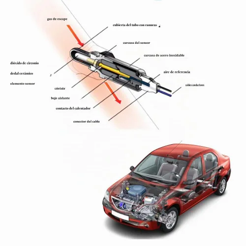 Vista 6 de Sensor de oxígeno ascendente 213-4699 para Chevrolet Cruze Sonic 1.8L L4 55572215 2012-2018