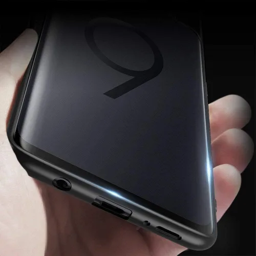 Vista 3 de X-level Funda para Samsung Galaxy S9 Plus, Slim Fit Soft TPU Ultra Thin S9 Plus Funda de teléfono móvil con acabado mate Recubrimiento Grip Funda