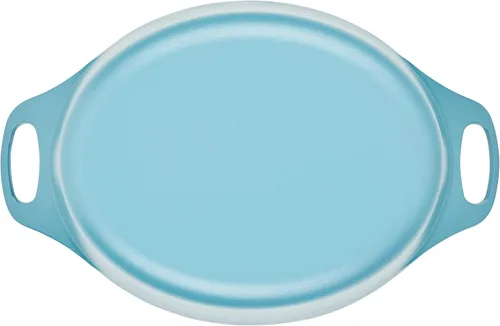 Vista 12 de Rachael Ray NITRO - Horno holandés de hierro fundido, 6.5 cuartos de galón, azul agave