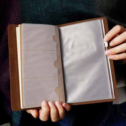 Vista 6 de Diario de cuero para nieta, diario de cuero A6, Laugh - Love - Cuaderno de escritura recargable en relieve vintage en vivo para Navidad, cumpleaños