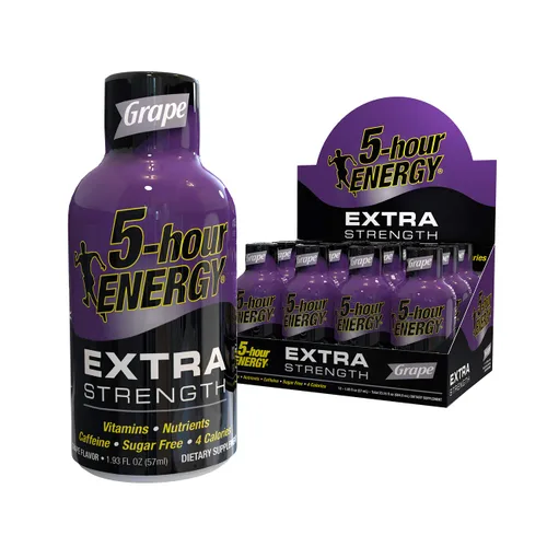 Vista 15 de 5 Hour Energy Shot - Manzana agria extra fuerte, paquete de 72 botellas de 2 onzas