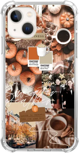 Vista 10 de Funda estética navideña compatible con iPhone 15, funda festiva de invierno para iPhone 15, funda de TPU a la moda