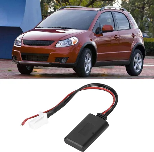 Vista 3 de KIMISS Receptor de música Bluetooth 4.0 Bluetooth Receptor de música inalámbrico portátil Cable auxiliar estéreo para Suzuki SX4 2007-2010
