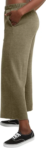 Vista 3 de Hanes Originals - Pantalones cortos de pierna ancha para mujer, pantalones retro ligeros de rizo francés, 25 pulgadas