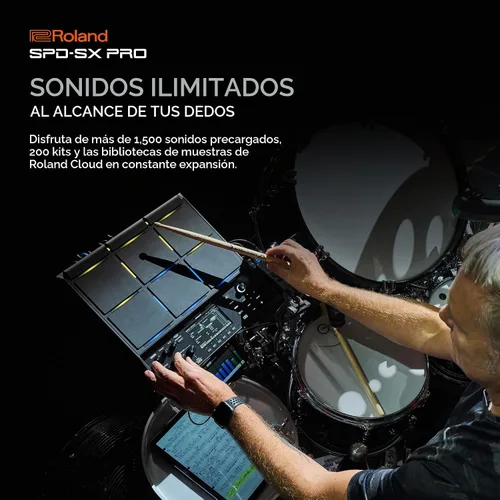 Vista 6 de Roland Almohadilla de muestreo SPD-SX Pro