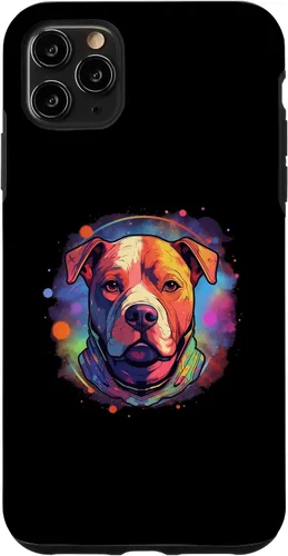 Vista 4 de Funda para iPhone 12 mini Pitbull Terrier para hombre y mujer
