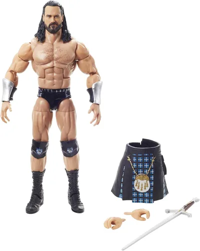 Vista 4 de WWE Drew Mcintyre Elite Collection Figura de acción, serie # 89