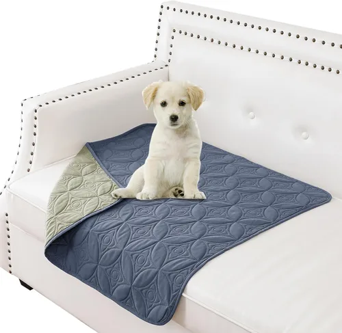 Vista 10 de Manta impermeable para perro, 30 x 30 pulgadas, fundas de sofá para mascotas pequeñas para sofá, silla, cama, protector de muebles de perros