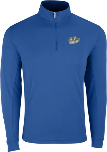 Vista 43 de Vantage Apparel Jersey con cremallera de un cuarto de béisbol de la liga menor