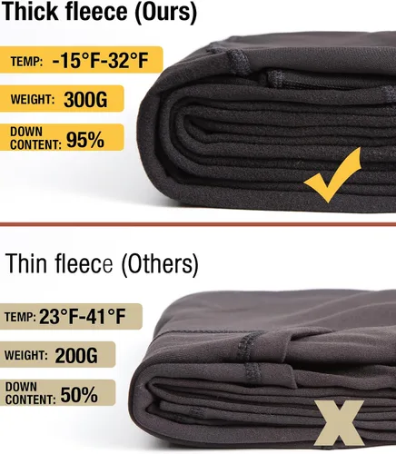 Vista 3 de CHRLEISURE - Leggings de vellón con forro para mujeres con bolsillos, térmicos y gruesos, cintura alta, pantalones de yoga para invierno