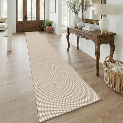 Vista 232 de KOZYFLY - Tapete para puerta de interior, lavable, pequeña, antideslizante, con respaldo de goma, felpudo de algodón para el hogar, color negro