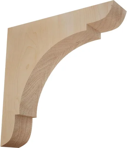 Vista 7 de Ekena Millwork - Soporte de madera Madera de caucho.