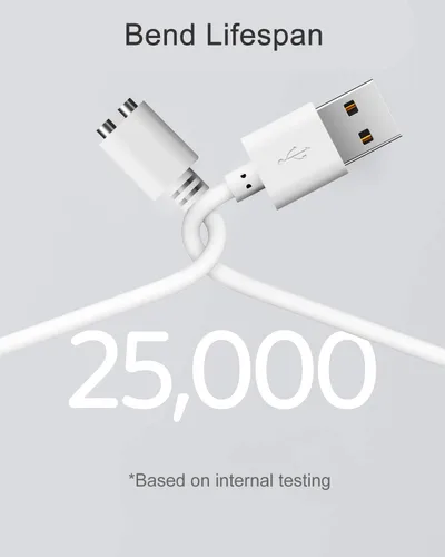 Vista 5 de Cable de carga magnético USB DC de 0.197 in, cable de carga de repuesto, 2.6 pies (0.197 in/0.2 pulgadas)