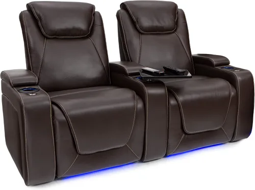 Vista 12 de Seatcraft Paladin - Asiento de cine en casa, sillón reclinable individual Negro