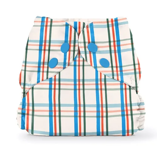 Vista 15 de Esembly Cubierta para pañales de tela, pañal de natación reutilizable, impermeable, transpirable, capa exterior ajustable sobre interior absorbente