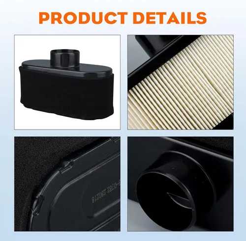 Vista 8 de Hipa 11013-0752 FR691V Filtro de aire para Kawasaki FR730V FR651V FS730V FS600V FS481V FS651V Reemplazar 11013-0726 11013-7049 11013-7047