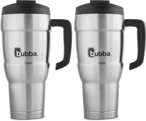Vista 8 de Bubba Brands Hero Taza térmica de 18 onzas, color oro rosado., Negro
