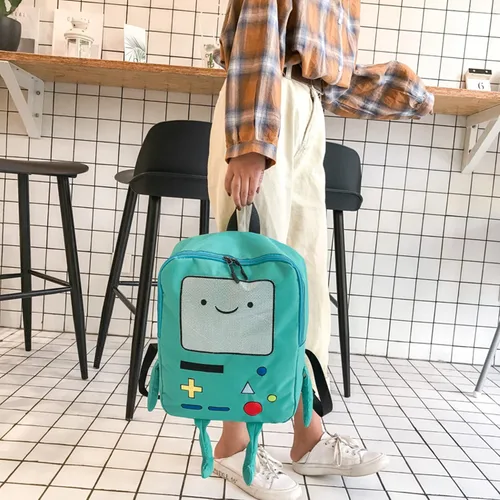 Vista 4 de crusmary Mochila personalizada de 16 pulgadas, bolsa de juego, bolsas de viaje casuales estéticas, transpirables, portátiles, ligeras, color verde