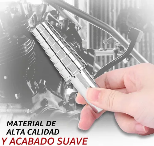 Vista 3 de Mandril de anillo de acero inoxidable expandible con llave Allen hexagonal, herramienta moldeadora de anillos resistente para torneado de anillos