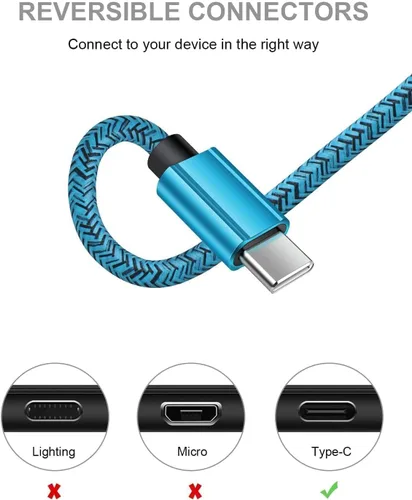 Vista 2 de Cargador iPhone 17 de 0.91 m con extremo USB, cable de carga CarPlay para auto corto para iPhone 17Pro Max, USBC, para Apple 17, 16, 15, iPhone Air