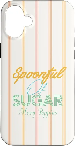 Vista 22 de Funda para iPhone 13 Pro Max Disney Classic Mary Poppins Spoonful of Sugar Striped Case