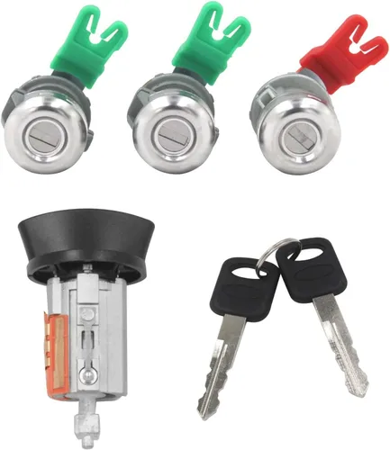 Vista 7 de Cilindro de bloqueo de encendido compatible con Ford Lincoln 1996-2016 1996-2007 Mercury 1996-2007 Mazda 1998-2009, Reemplazo # 924-724