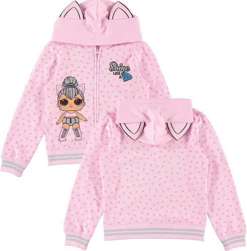 Vista 6 de L.O.L. Surprise! Sudadera con capucha para niñas, Kitty Queen para cosplay, sudadera con cremallera