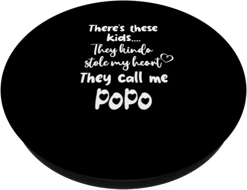 Vista 2 de China abuela china abuela estos niños me llaman PoPo PopSockets intercambiables PopGrip