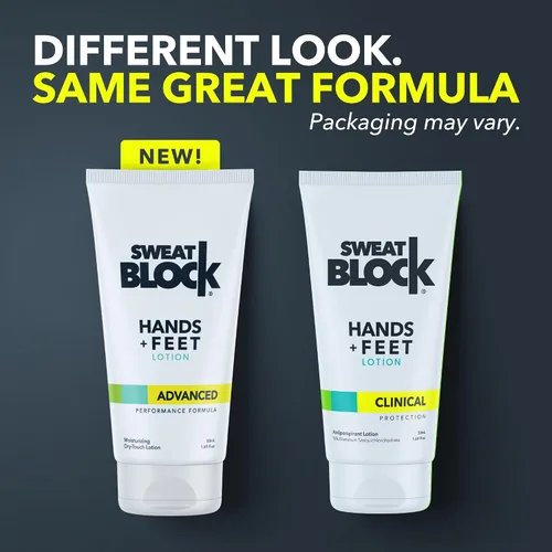 Vista 8 de SweatBlock Loción antitranspirante para manos y pies - Fuerza clínica para hombres y mujeres - Ayuda para la hiperhidrosis para detener