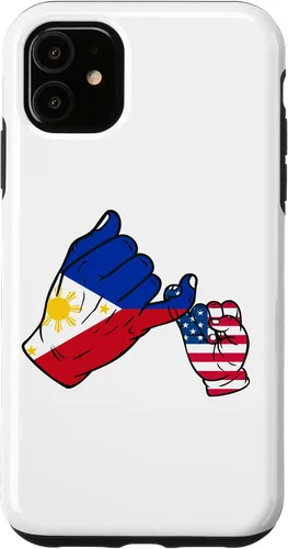 Vista 5 de iPhone 15 Parent and child Philippines USA family Case