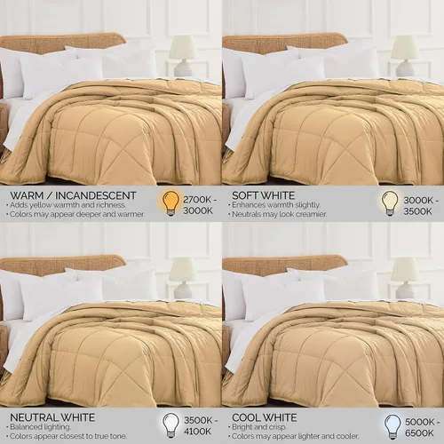 Vista 9 de Edredón ligero Southshore Fine Linens Vilano Springs Dorado