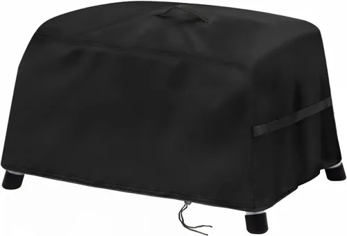 Vista 18 de Cubierta de Parrilla para Parrilla Hibachi, Cubierta de Parrilla de Mesa Pequeña Impermeable para Exteriores de Servicio Pesado, Cubierta