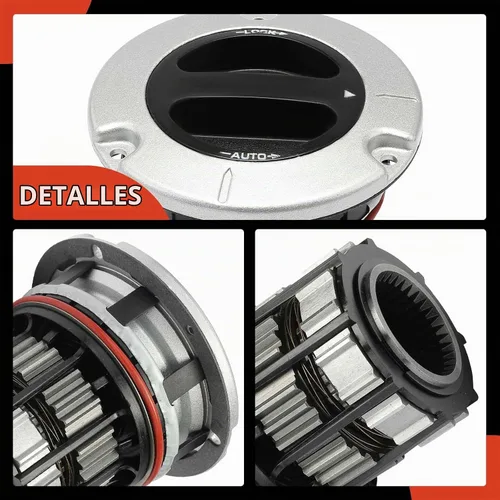Vista 7 de A-Premium 2 piezas Eje delantero izquierdo y derecho 4WD Actuador de buje de bloqueo automático Ensamblaje de enlace de eje Compatible con Ford