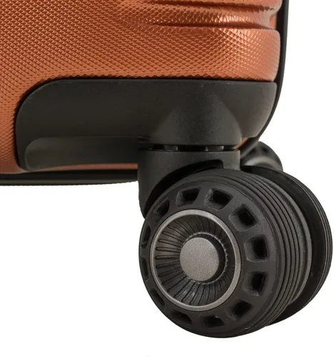 Vista 8 de Traveler's Choice Policarbonato Archer, Naranja, Archer - Equipaje expandible de policarbonato con ruedas giratorias