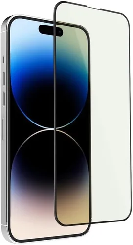 Vista 8 de CASETiFY Impact Protector de Pantalla Anti-Luz Azul [Vidrio Templado] para iPhone 13/13 Pro/14