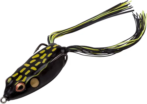 Vista 12 de BOOYAH Pad Crasher Topwater Bass Pesca Hueco Cuerpo Rana Señuelo con ganchos sin malas hierbas