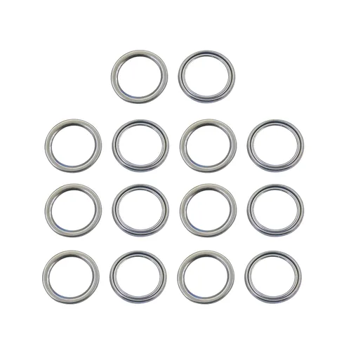 Vista 4 de 201525-4167A 14x Arandelas aplastables de tapón de llenado y drenaje diferencial delantero y trasero - Compatible con Toyota 4Runner Tacoma FJ