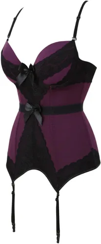 Vista 3 de Zhitunemi Corsés Lencería Para Mujer Bustier: Sexy Traje De Halloween Mujer Correa Bustier - Salir Tops Sesión De Fotos Corsé