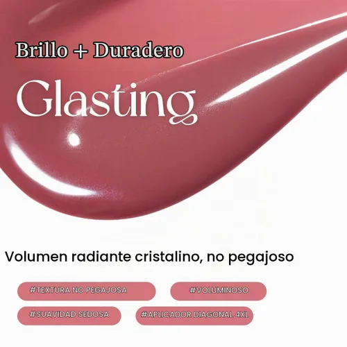 Vista 4 de Peripera Ink Glasting - Brillo de labios antiadherente, acabado de alto brillo, labios de aspecto más completo, fórmula nutritiva, uso duradero 003