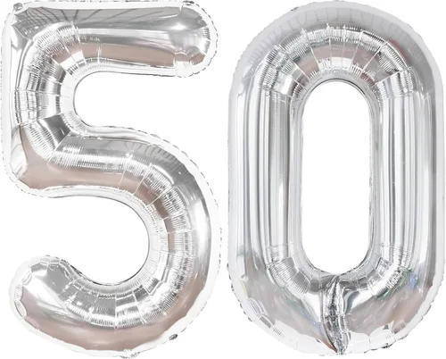 Vista 13 de KatchOn - Globo negro grande del número 50, 40 pulgadas, decoraciones de cumpleaños 50 negro sobre la colina para hombres y mujeres, decoraciones