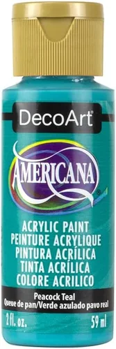 Vista 11 de Decoart Deca.333 Americana Acrylic Aqua Sky, 2 oz