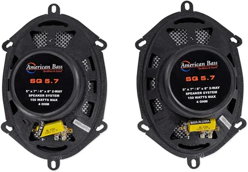 Vista 6 de American Bass Altavoces de rango completo SQ de 5.7", 150, par