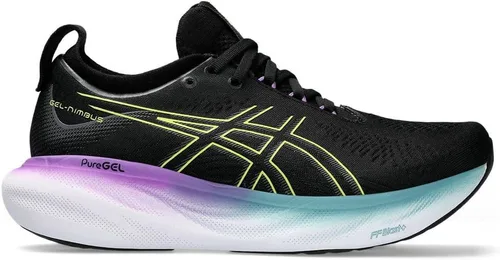 Vista 14 de ASICS Gel-Nimbus 25 Running Mujer Azul Francés/Lila Hint