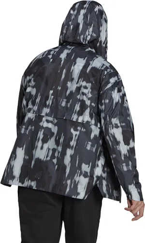 Vista 2 de adidas Urban All Over Print Wind.rdy - Chaqueta para hombre, Negro, L