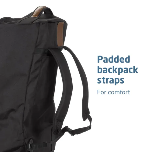 Vista 5 de Maxi-Cosi Paquete de viaje para silla de coche con ruedas, Negro