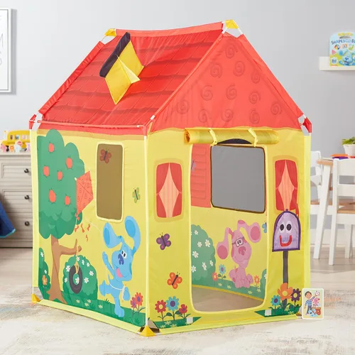 Vista 4 de Melissa & Doug Blue's Clues & You! Tienda de campaña para jugar de Blue