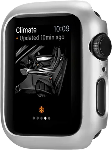 Vista 13 de Compatible con Apple Watch de 1.654 pulgadas Series 10 (2024), protector de parachoques superfino, cubierta dura de policarbonato, ligero, delgado