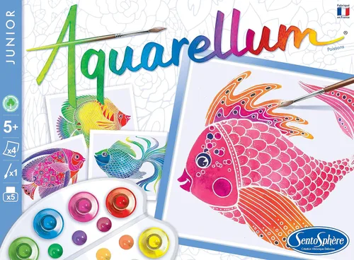 Vista 2 de SentoSphere SEN650A Aquarellum Junior - Juego de pintura para acuarela
