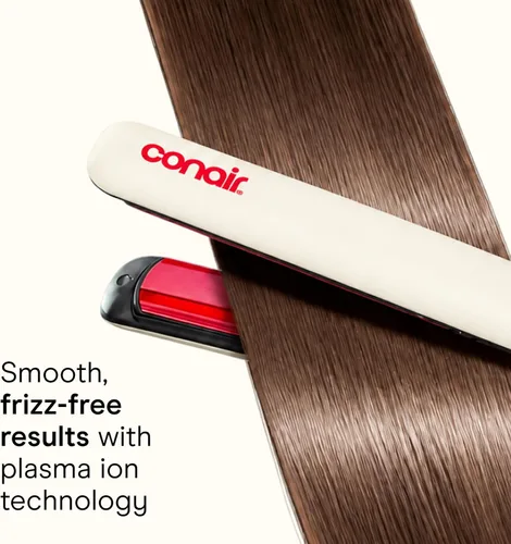 Vista 5 de Conair InfinitiPRO - Plancha plana para el cabello con infrarrojos Blanco