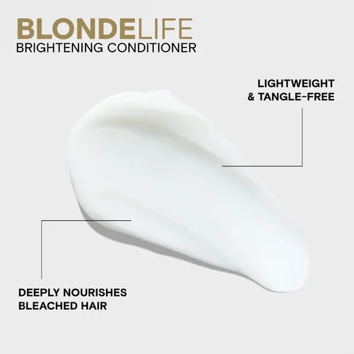 Vista 4 de Joico Blonde Life Brightening Conditioner For Blonde Hair Illuminate Hydration & Softness Add Softness & Smoothness Sulfate Free With